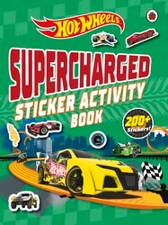 Book cover of Hot Wheels: Supercharged Sticker Activity Book by Hot Wheels