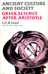 Book cover of Greek Science After Aristotle by G E R Lloyd