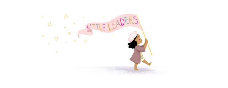 A photo of an illustration from the book Little Leaders by Vashti Harrison