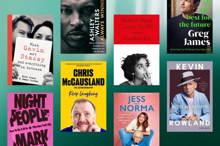 A selection of memoir and autobiography book covers published by Penguin.